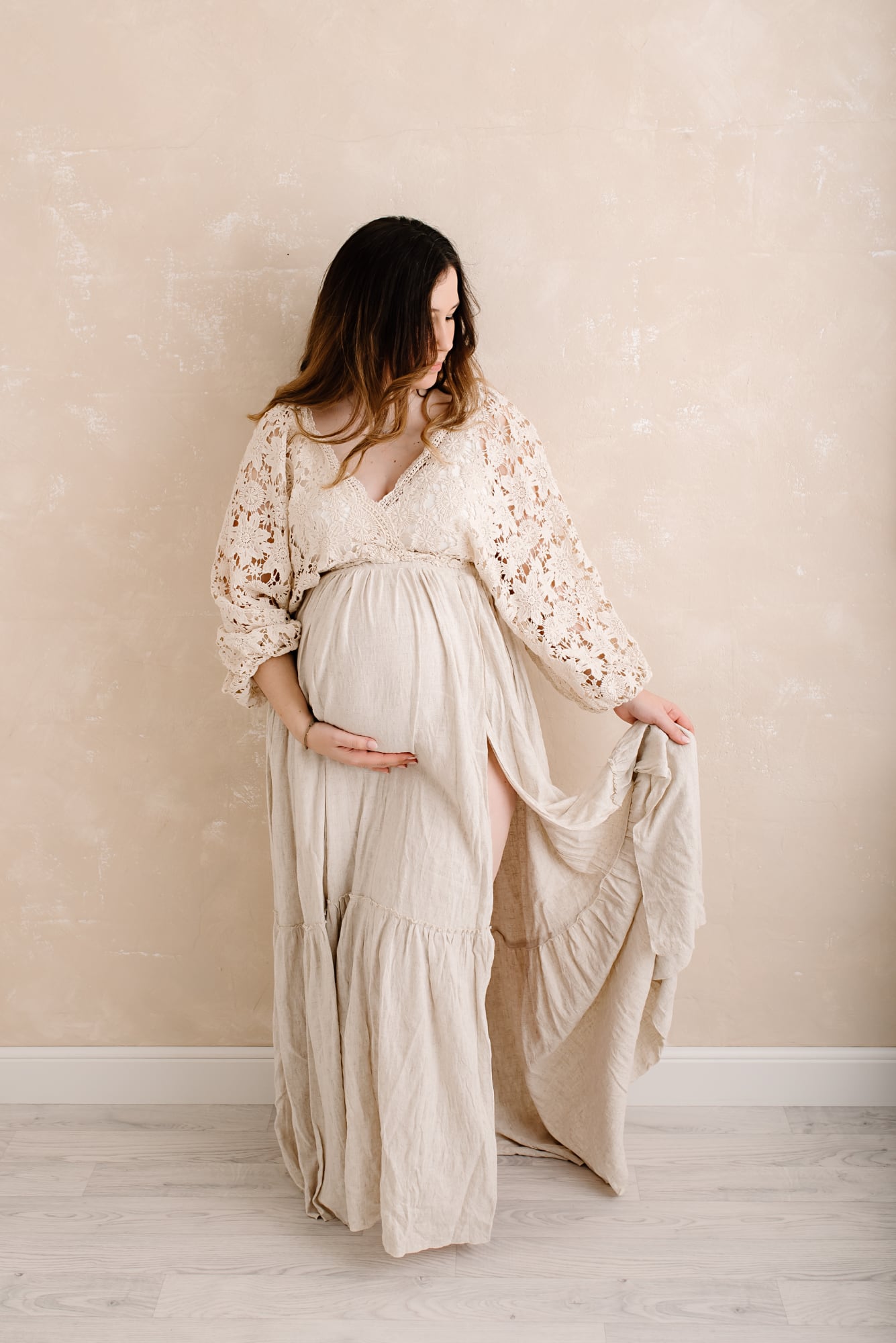 Curvy Babybauchshooting NRW, Curvy Babybauchfotografie NRW