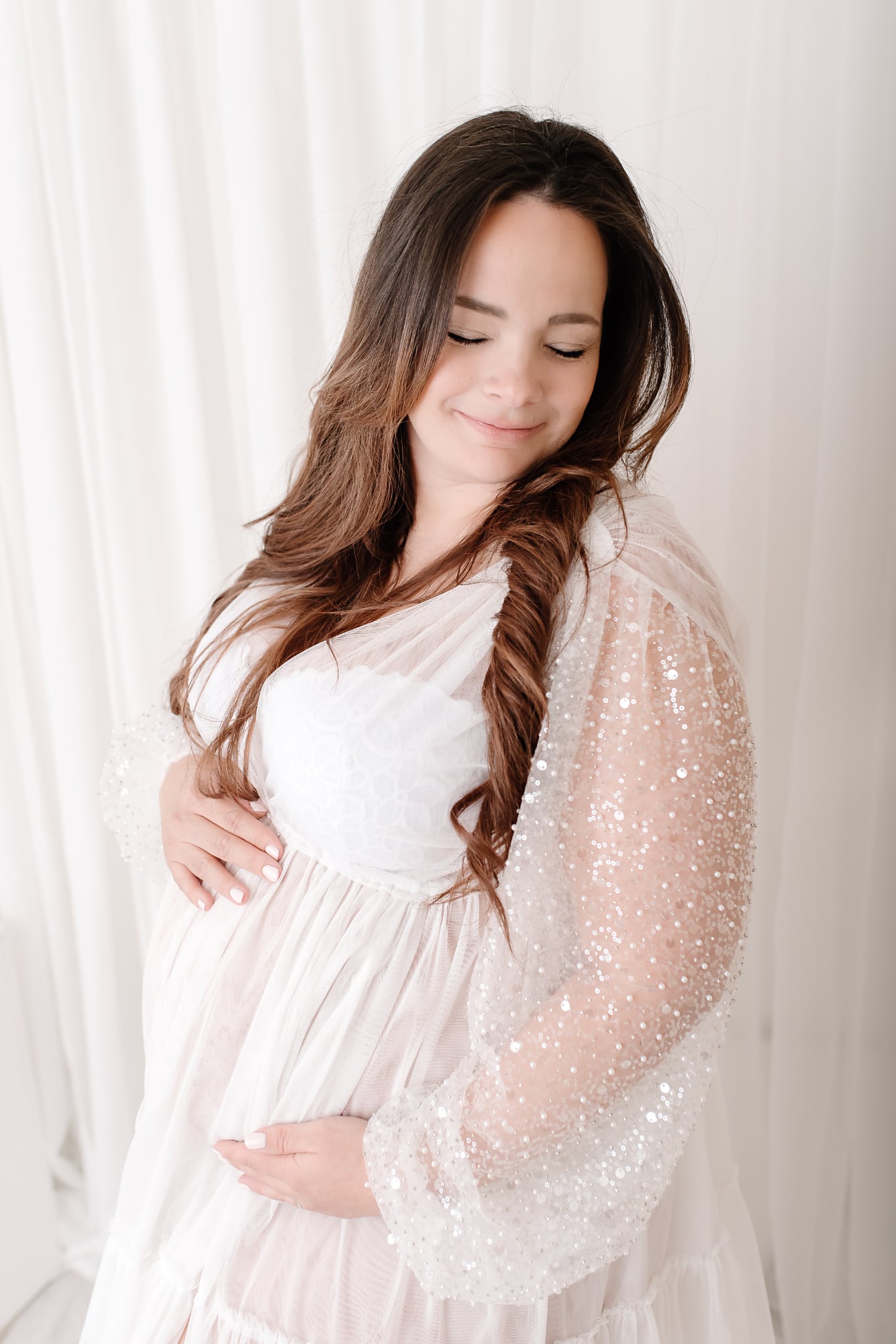 Curvy Babybauchshooting NRW, Curvy Babybauchfotografie NRW