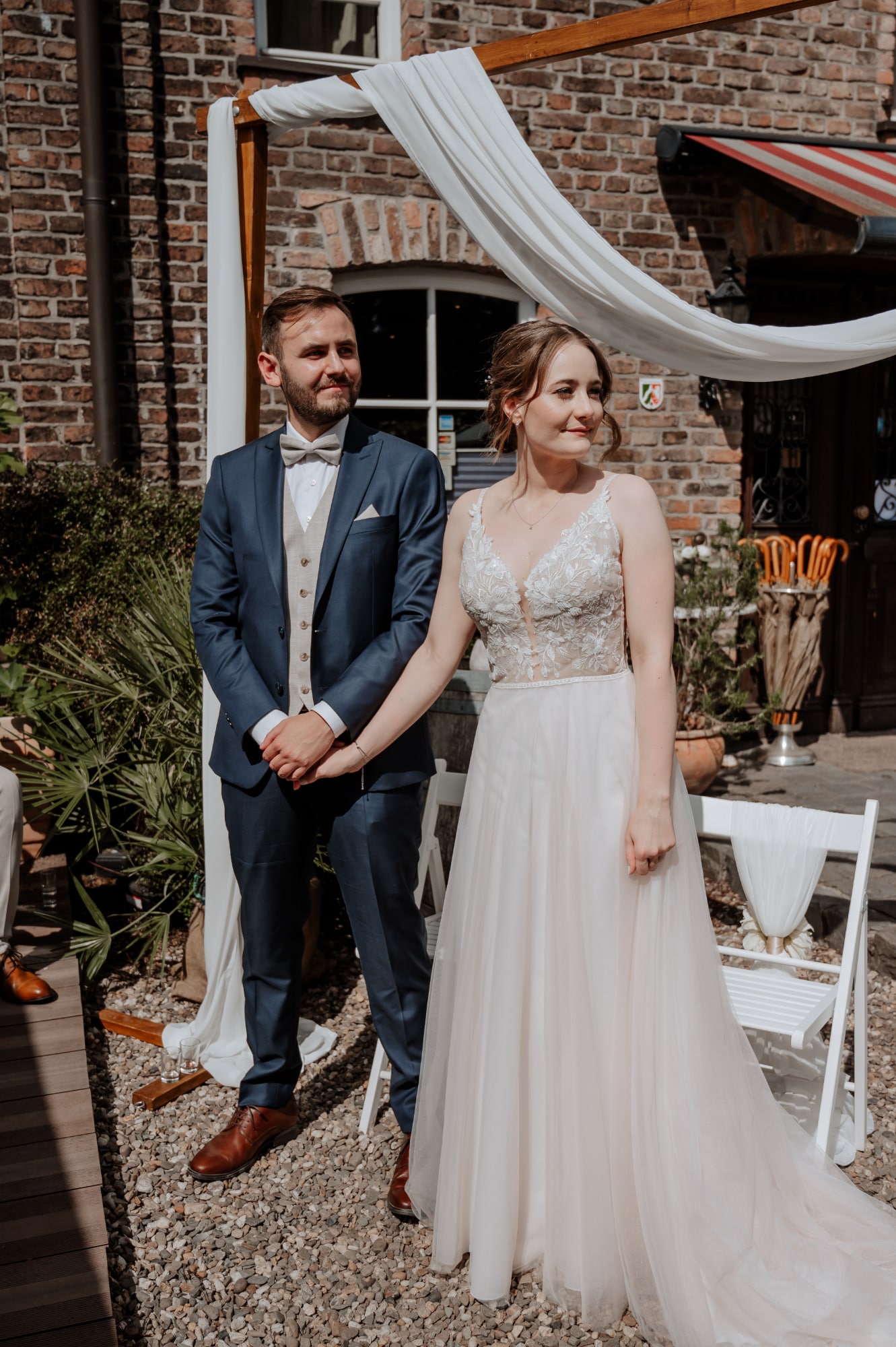 Freie Trauung Monheim, Hochzeitsfotos Monheim, Hochzeitsfotos Marienburg, Materne Fotografie