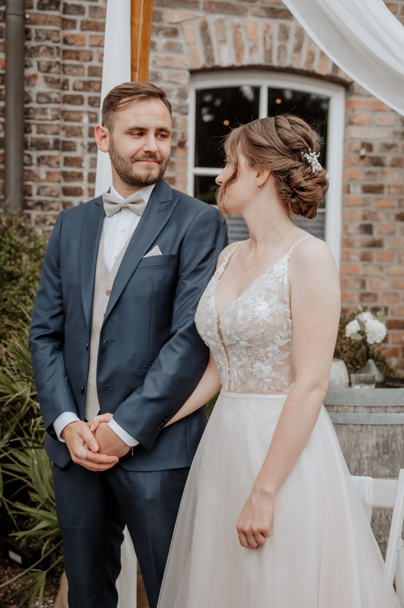 Freie Trauung Monheim, Hochzeitsfotos Monheim, Hochzeitsfotos Marienburg, Materne Fotografie