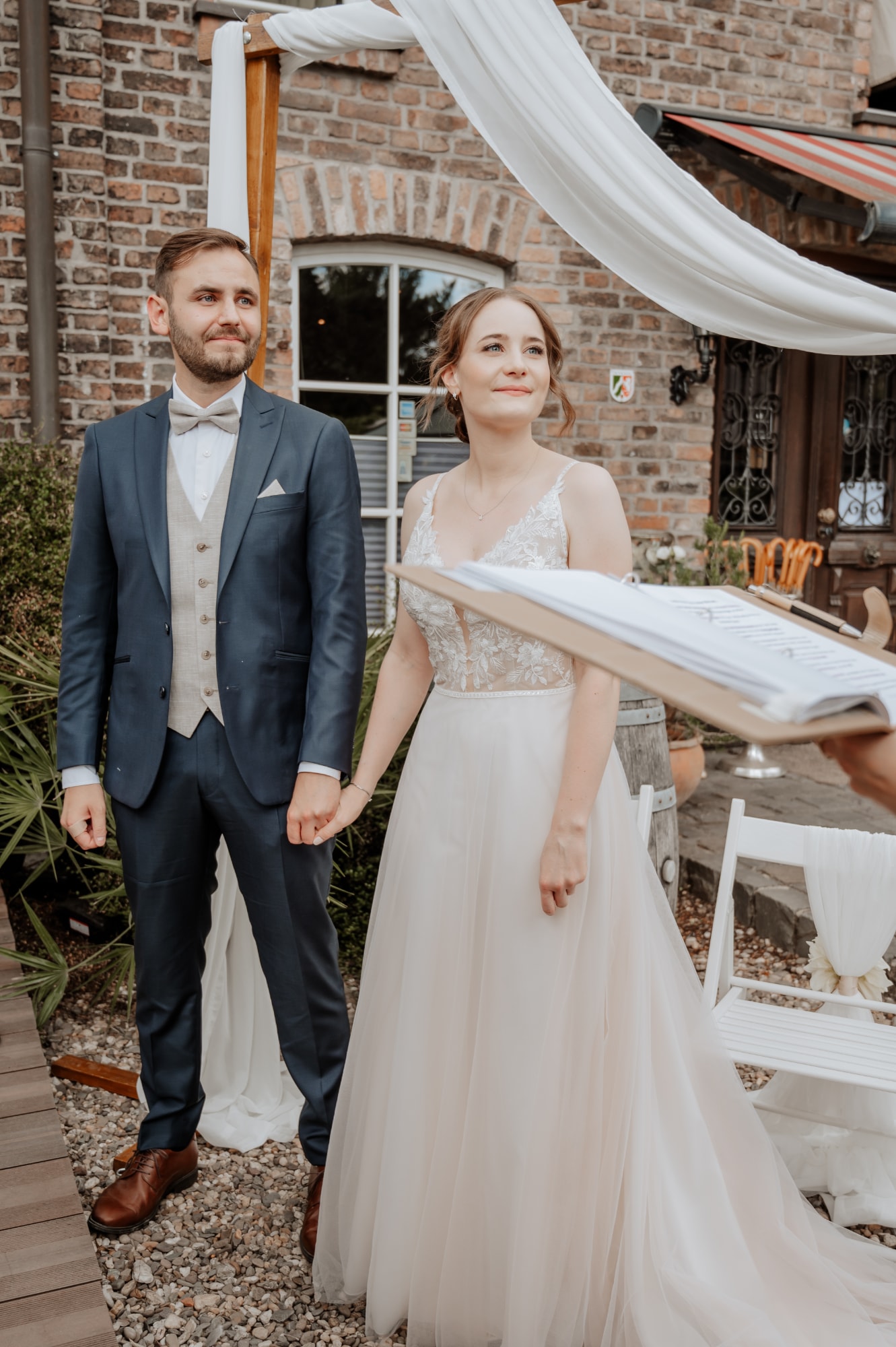 Freie Trauung Monheim, Hochzeitsfotos Monheim, Hochzeitsfotos Marienburg, Materne Fotografie