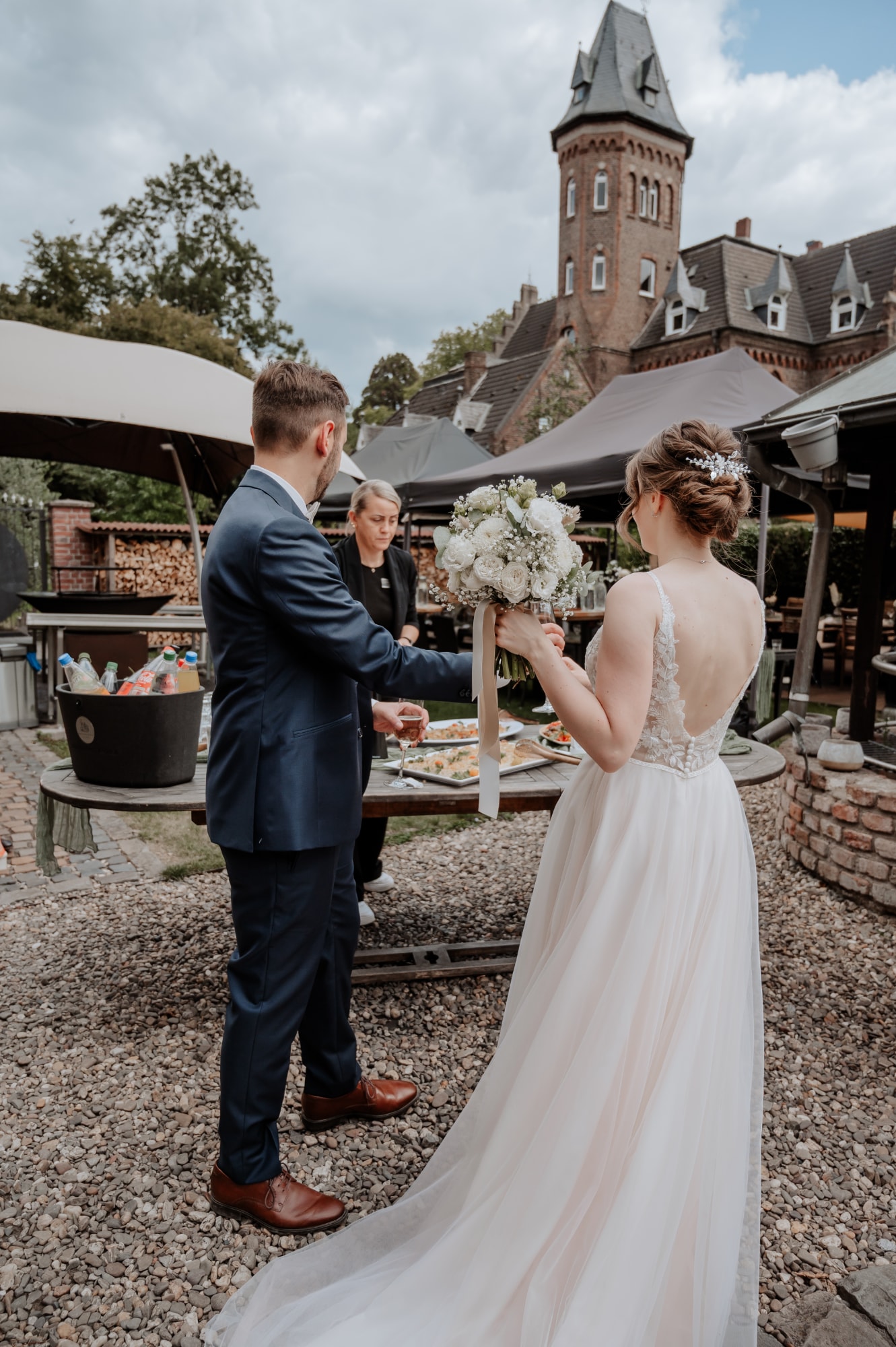 Freie Trauung Monheim, Hochzeitsfotos Monheim, Hochzeitsfotos Marienburg, Materne Fotografie