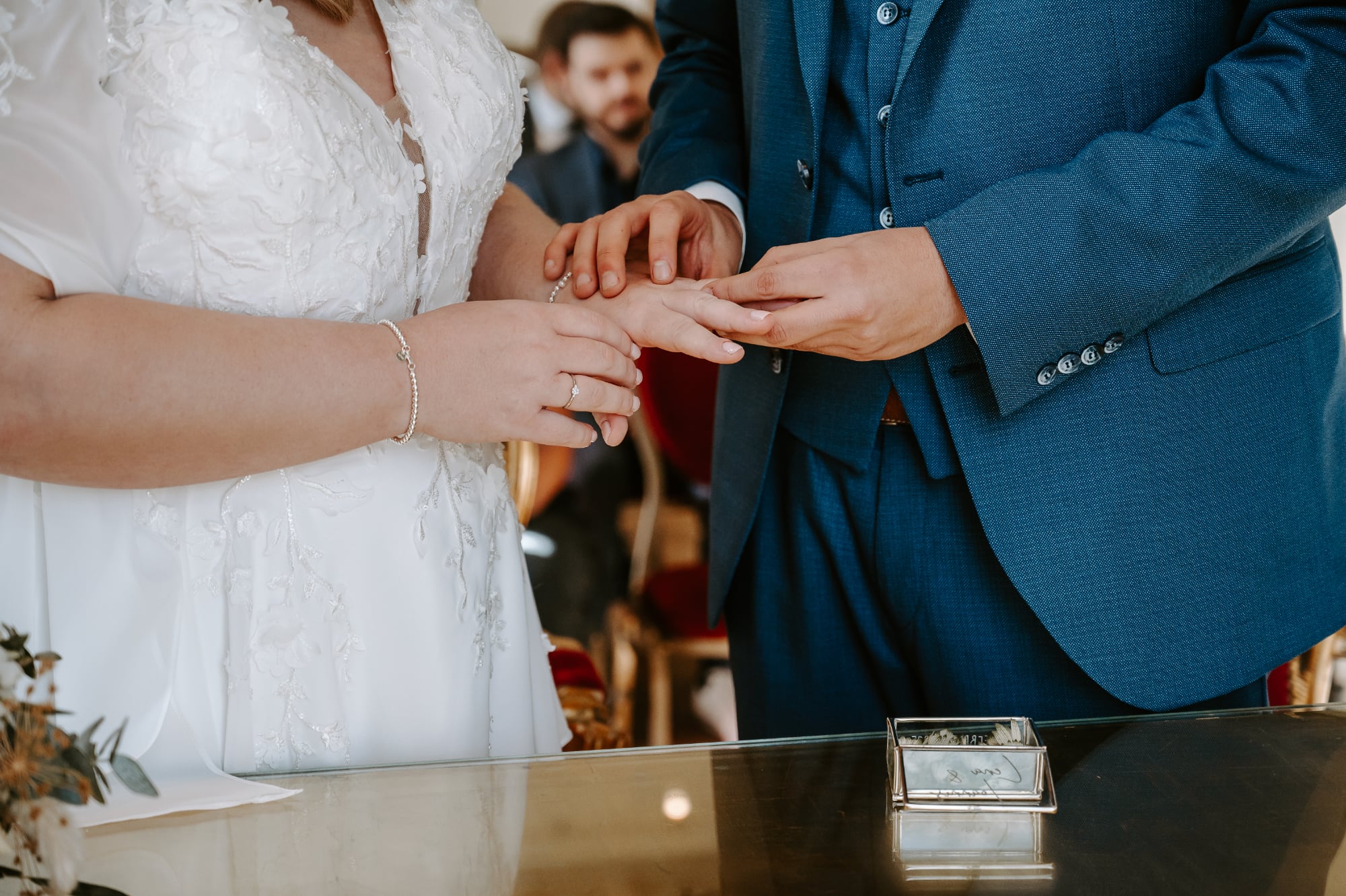 Standesamtliche Trauung, Hochzeitsfotos Monheim, Hochzeitsfotos Schloss Eller, Materne Fotografie