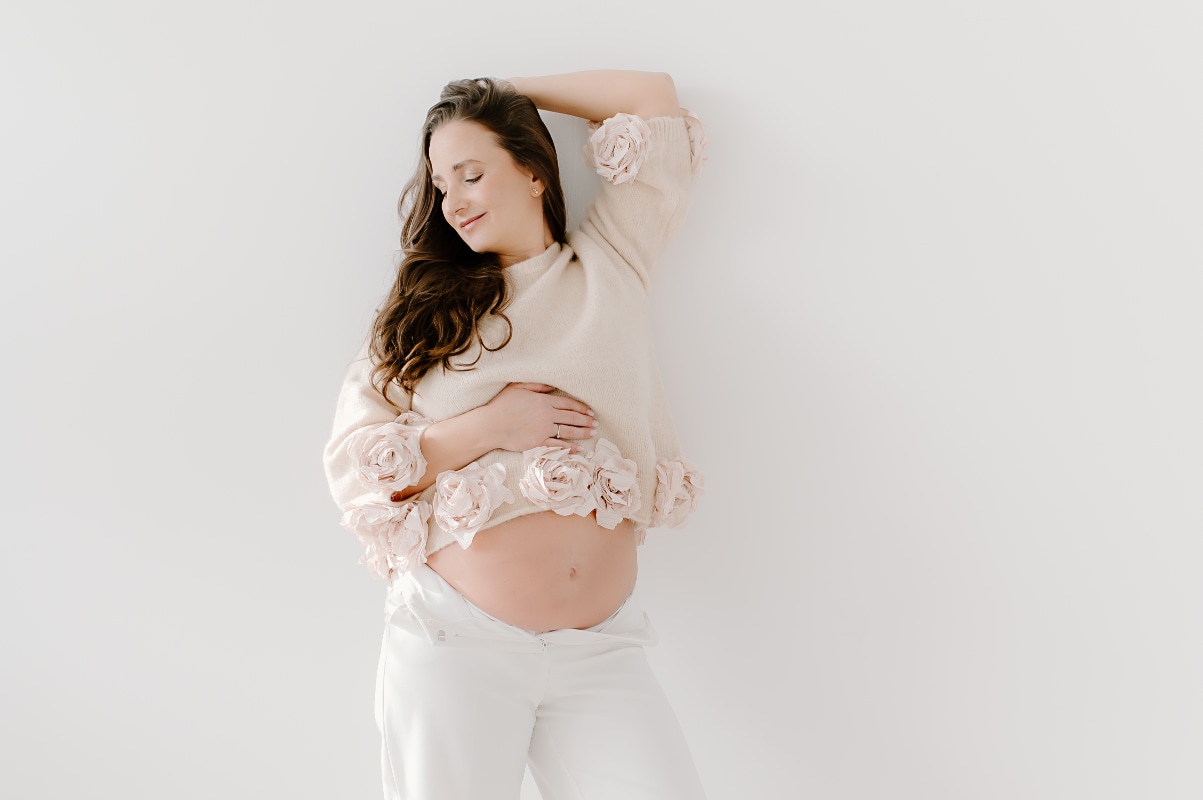 Babybauchfotografin Monheim - Materne Fotografie