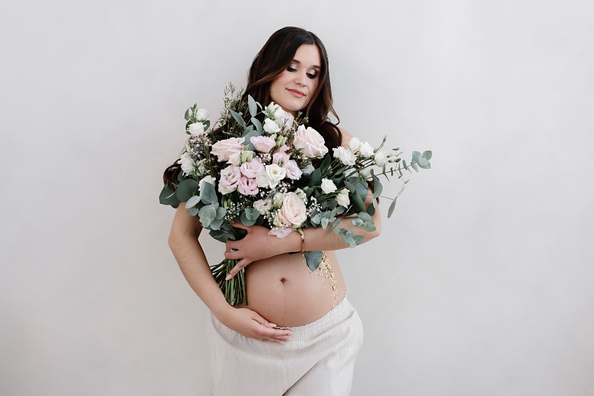 Babybauchfotografin Monheim - Materne Fotografie